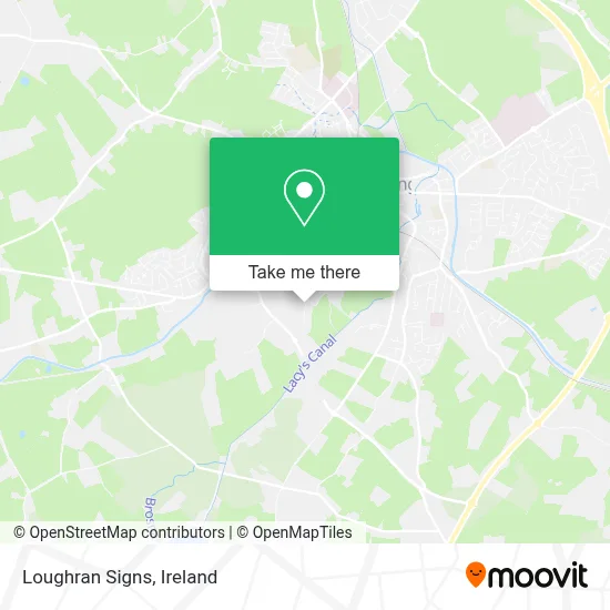 Loughran Signs map