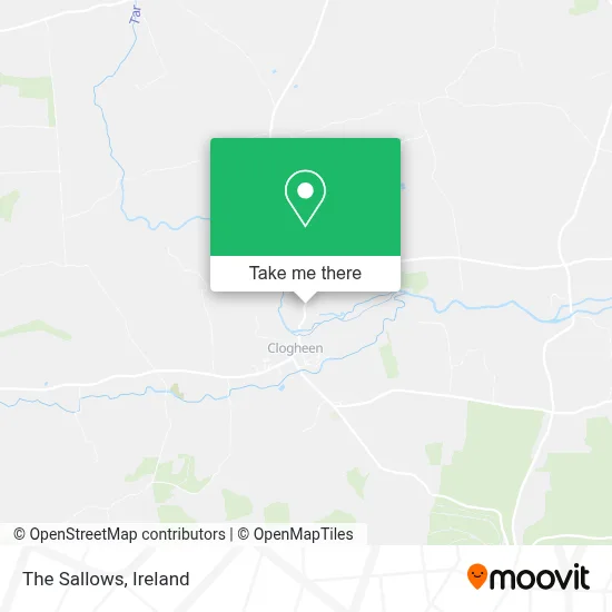 The Sallows map