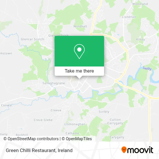 Green Chilli Restaurant map
