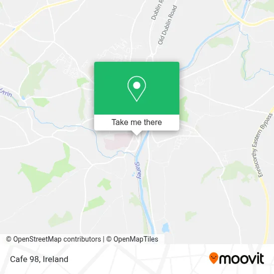 Cafe 98 map