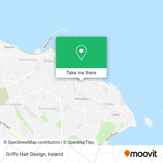 Griffs Hair Design map