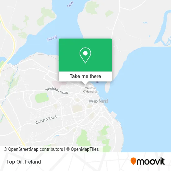 Top Oil map