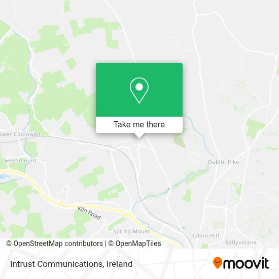 Intrust Communications map