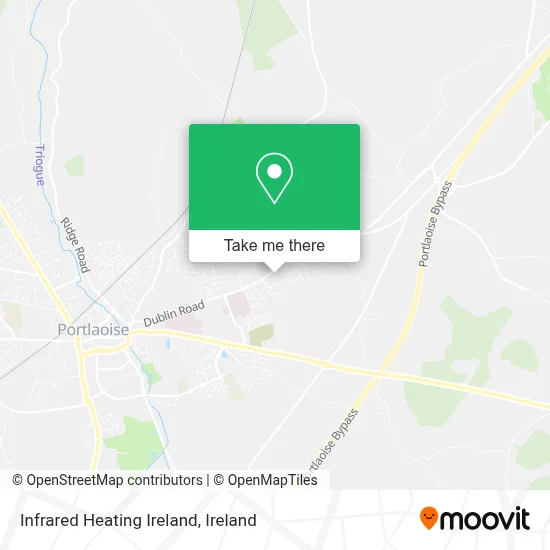 Infrared Heating Ireland map