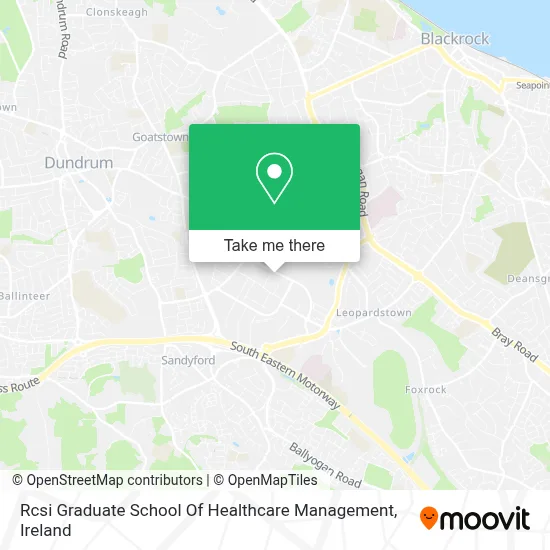 Rcsi Graduate School Of Healthcare Management map