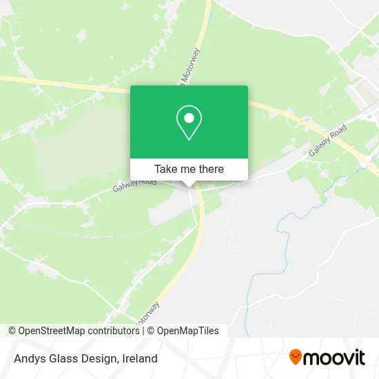 Andys Glass Design map