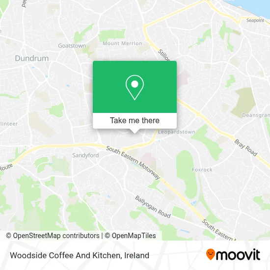 Woodside Coffee And Kitchen map