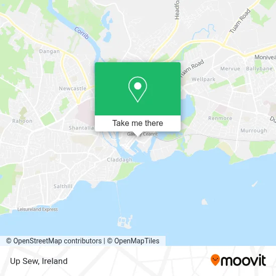 Up Sew map