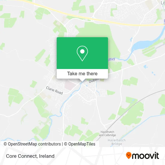 Core Connect map