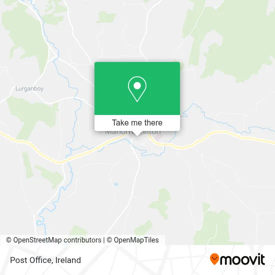 Post Office map