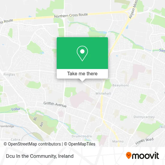 Dcu In the Community map
