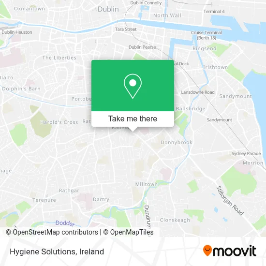 Hygiene Solutions map