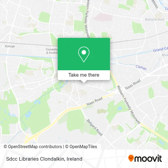 Sdcc Libraries Clondalkin map