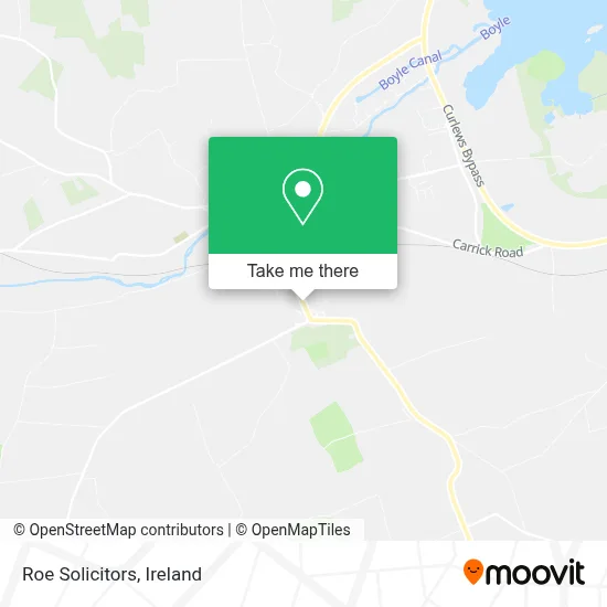 Roe Solicitors map