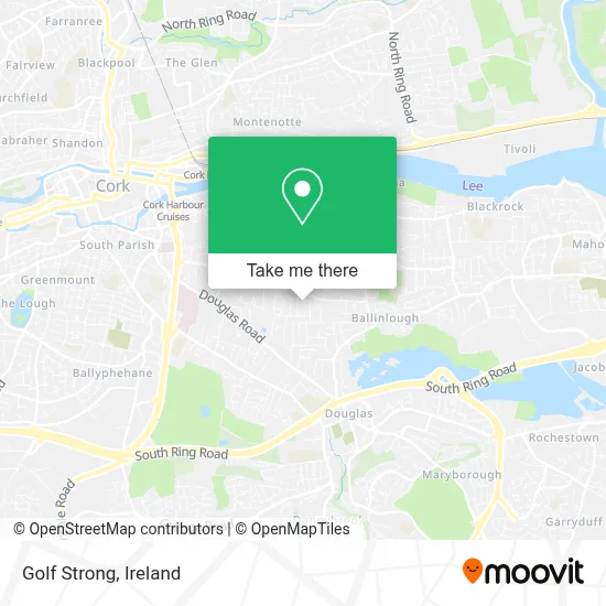 Golf Strong map