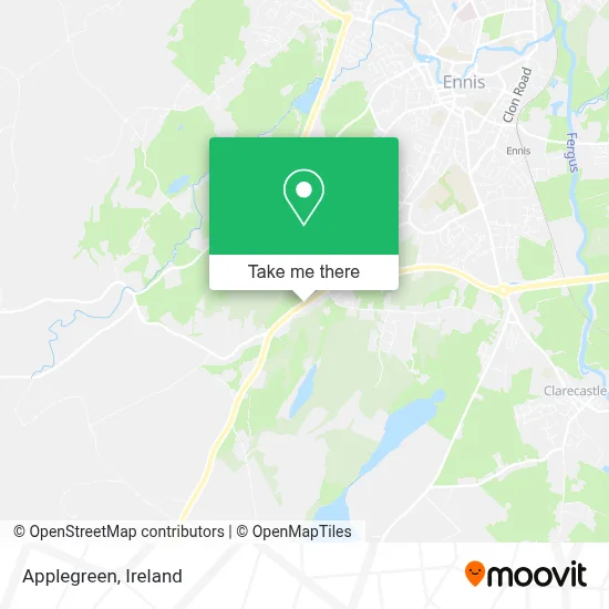 Applegreen map