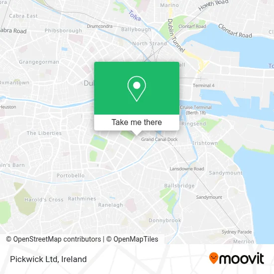 Pickwick Ltd map
