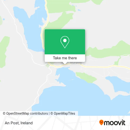 An Post map