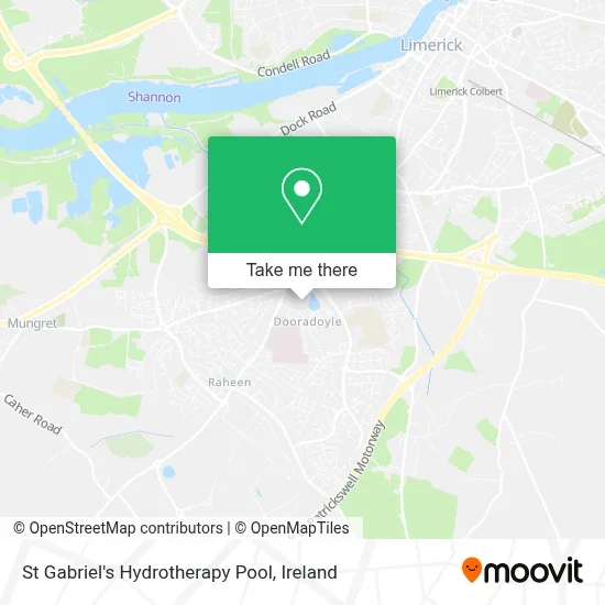 St Gabriel's Hydrotherapy Pool map