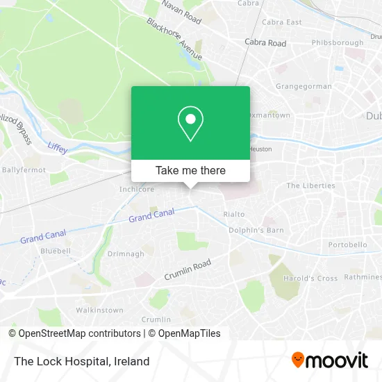 The Lock Hospital map