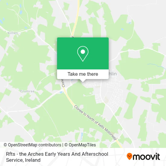 Rfts - the Arches Early Years And Afterschool Service map