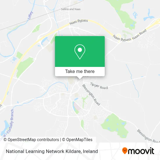 National Learning Network Kildare map
