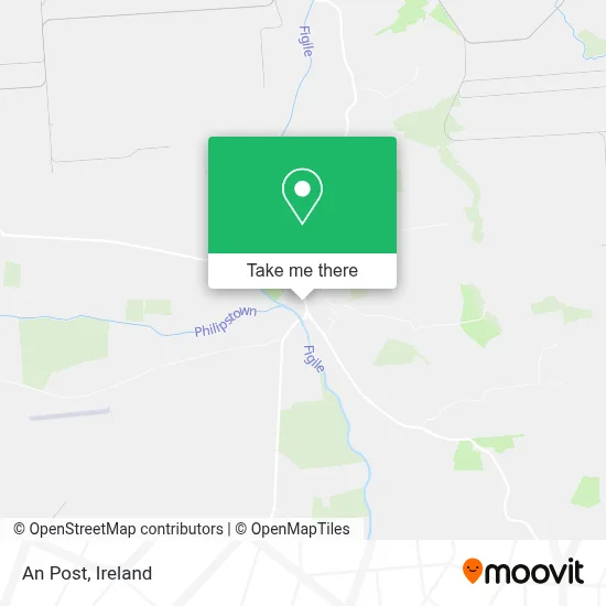 An Post map