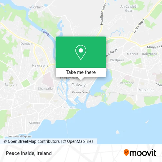 Peace Inside map