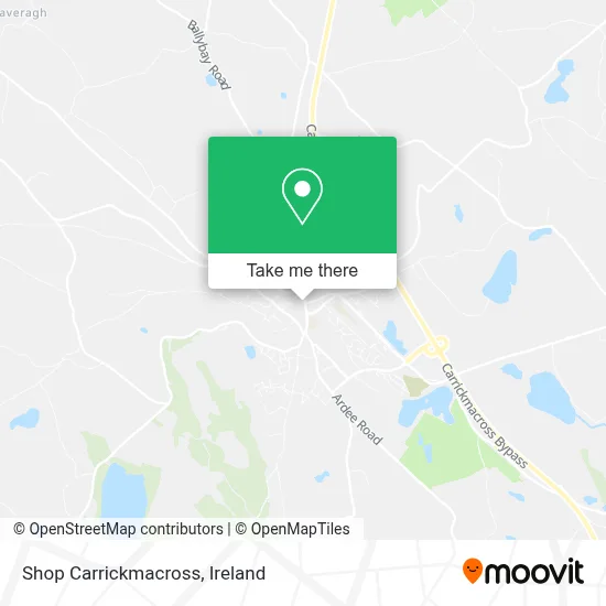 Shop Carrickmacross map