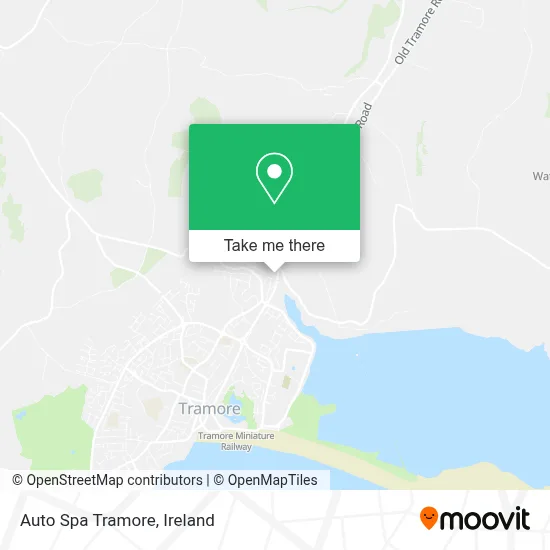 Auto Spa Tramore map
