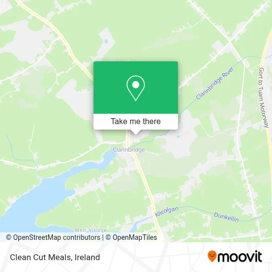 Clean Cut Meals map