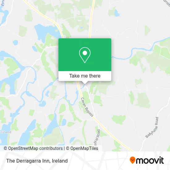 The Derragarra Inn map
