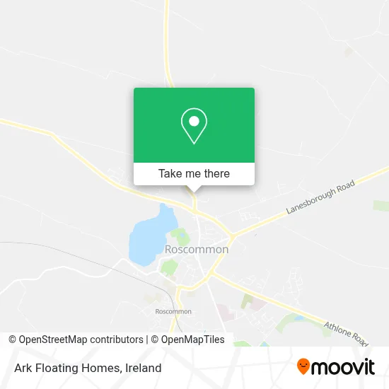 Ark Floating Homes map