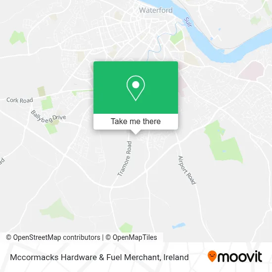 Mccormacks Hardware & Fuel Merchant map