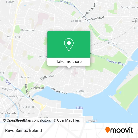 Rave Saints map