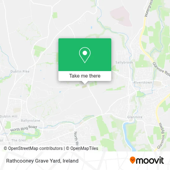 Rathcooney Grave Yard map