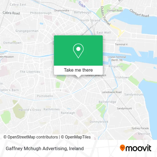 Gaffney Mchugh Advertising map
