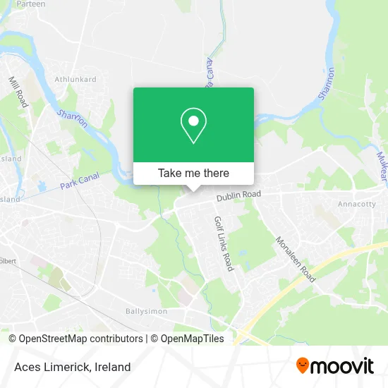 Aces Limerick map