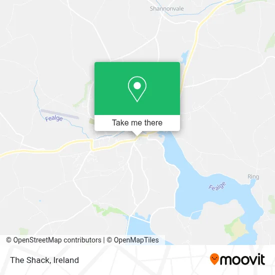 The Shack map