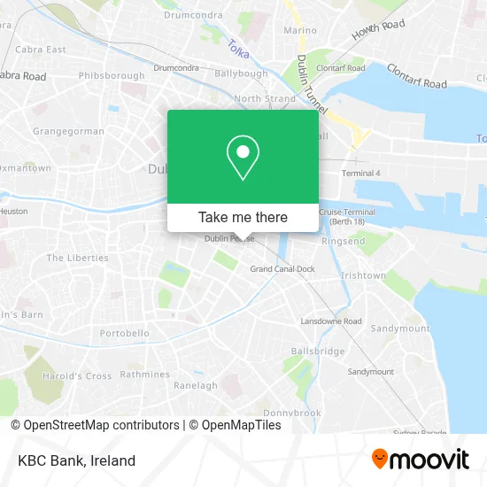 Kbc Bank map