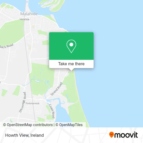 Howth View map