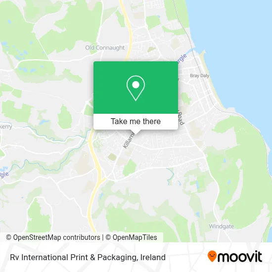 Rv International Print & Packaging map
