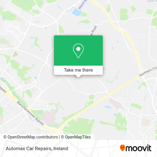 Automax Car Repairs map