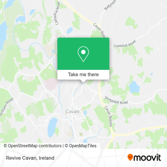 Revive Cavan map