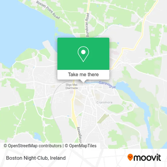 Boston Night-Club map