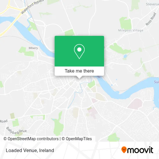 Loaded Venue map