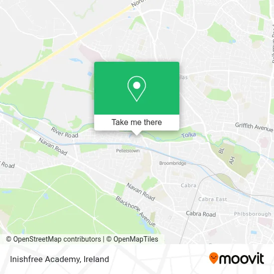 Inishfree Academy map