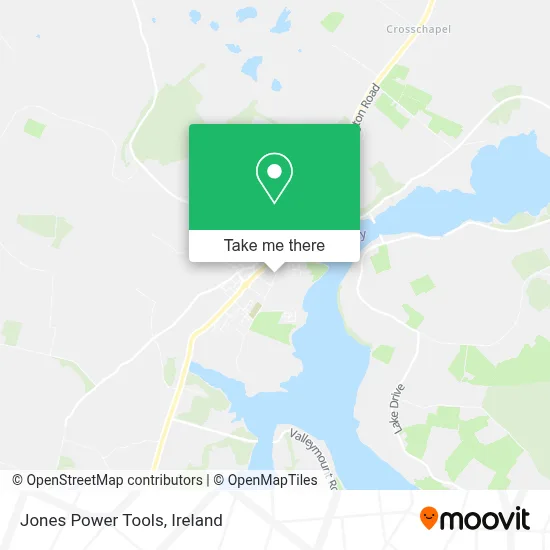 Jones Power Tools map