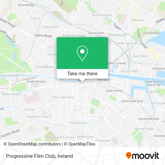 Progressive Film Club map