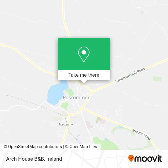 Arch House B&B map